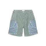 "Bella" Jeweled Cargo Short (Sage)
