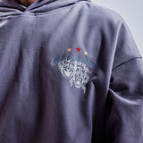 "Cry Later" Hoodie (Burnt Purple)