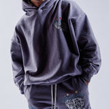 "Cry Later" Hoodie (Burnt Purple)