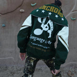 "Fitzgerald" Varsity Hoodie (Green)