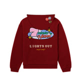 "Lights Out" Hoodie (Red)