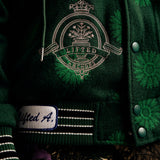 "Orwell" Letterman Jacket (Green)