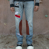 "Silverstein" Riders Pant (Vintage Blue)