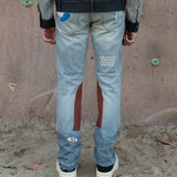 "Silverstein" Riders Pant (Vintage Blue)