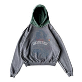 "Pep Rally" Two-Toned Reverse Stitch Hoodie (Green)