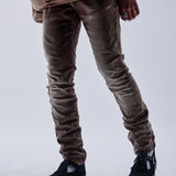 "Rehearsal" Core Denim (Slim) (Brown)