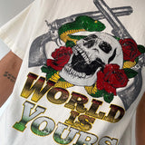 World Is Yours Tee (White)